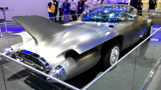 Illustration for article titled The Coolest Thing At This Massive Transportation Show Is 60 Years Old